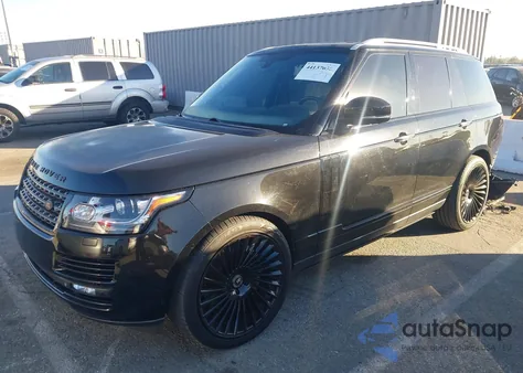2015 Land Rover Range Rover 5.0L V8 Supercharged Autobiography из США, поврежденный, VIN SALGV2TF2FA236527